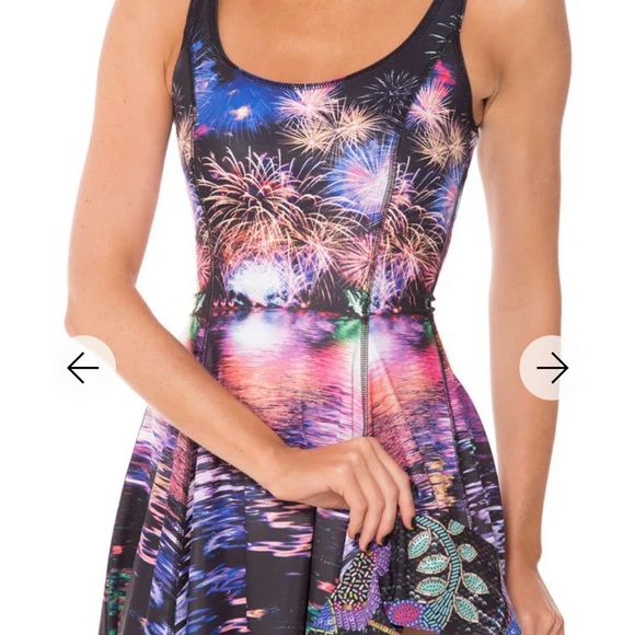 Blackmilk Dresses & Skirts - Blackmilk not actually sequins vs firework IOD-  limited